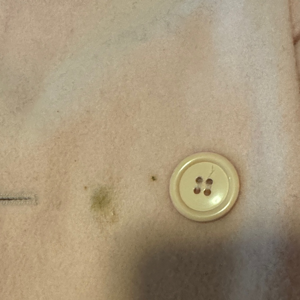 Pink Double-Breasted Women's Coat - Picture 5 of 5